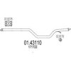 MTS 01.43110 Exhaust Pipe